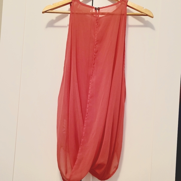 Vintage chiffon top - Picture 4 of 5